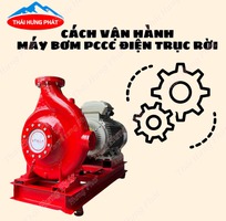 Hướng dẫn vận hành máy bơm chữa cháy Stella điện trục rời an toàn