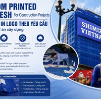 Lưới PVC in logo