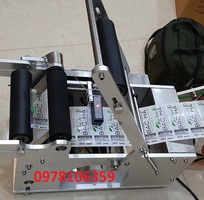 2 Máy dán tem nhãn chai tròn, máy dán nhãn decal chai nhựa, máy dán nhãn hủ nhựa