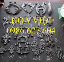 4 Buôn bán hoa văn, chi tiết sắt mỹ thuật