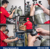 Dịch Vụ Bơm Khí SCBA Đảm Bảo Sẵn Sàng Cho PCCC