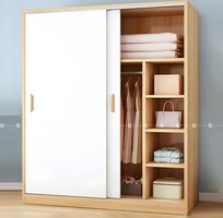 Tủ Quần Áo Gỗ MDF Cửa Lùa Thiết Kế Tinh Tế Hiện Đại - TAL055