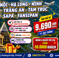 Hà Nội - Hạ Long- Ninh Bình - Sapa 5N4Đ SGC
