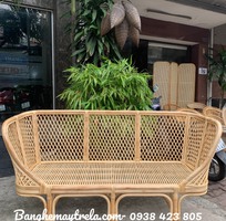 6 Sofa mây đóng caro