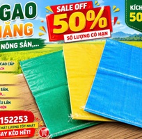4 Bao tải dứa 90 x 120cm   tải 1,5 tạ
