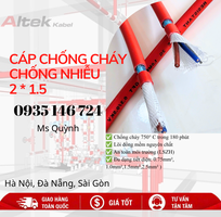 1 Cáp chống cháy chống nhiễu Altek Kabel 2x1.5 180 phút
