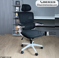 1 Ghế lưới học sinh cấp 2 tay gập có tựa đầu CM4518-M tại HCM