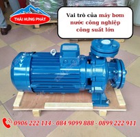 Máy bơm nước công nghiệp công suất lớn thường được sử dụng với mục đích nào