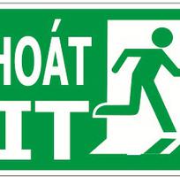 12 Chuyên cung cấp EXIT Dạ Quang, Băng keo da quang