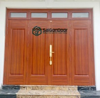 Cửa thép vân gỗ bền đẹp uy tín