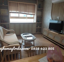 Bàn ghế sofa mây nhỏ gọn