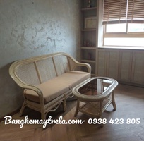 1 Bàn ghế sofa mây nhỏ gọn