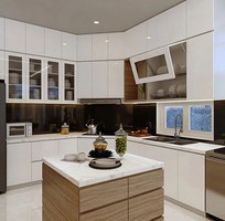 2 Tủ Bếp Melamine Đẹp, Bền, Giá Hợp Lý   Thi Công Tại Xưởng
