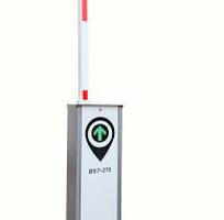 Cổng barrier tự động BST-270 đèn LED thân trụ tùy chỉnh tốc độ 1-6s