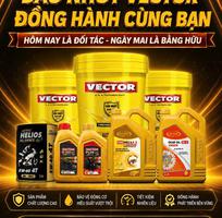 Dầu xe máy 4T VECTOR Helios  5W40 dành cho xe PKL, xe côn