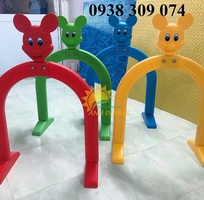2 Cung chui hình thú mầm non, cổng chui thú mầm non
