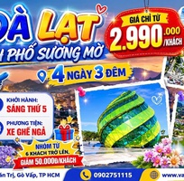 2 ĐÀ LẠT 4 ngày 3 đêm 2026 SGC