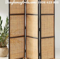 1 Bình phong mây tre đan tự nhiên