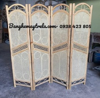 3 Bình phong mây tre đan tự nhiên