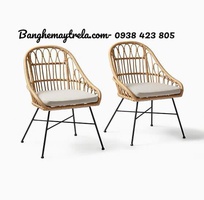 4 Bàn ghế mây nhựa