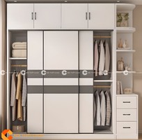 Tủ Quần Áo Cửa Lùa Hai Cánh Kích Cỡ Lớn Tiện Dụng