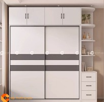 2 Tủ Quần Áo Cửa Lùa Hai Cánh Kích Cỡ Lớn Tiện Dụng