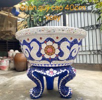6 Cơ sở chậu hoa Thế Sơn - chậu hoa dán sành sứ - chậu khảm sành - cẩn miễng