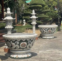 8 Cơ sở chậu hoa Thế Sơn - chậu hoa dán sành sứ - chậu khảm sành - cẩn miễng
