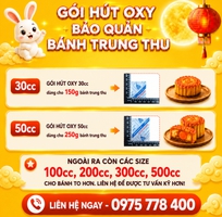 1 Gói hút oxy bảo quản bánh trung thu giá rẻ