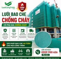 Lưới bao che chống cháy cho công trình xây dựng