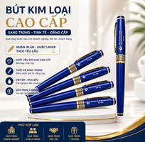Bút Kim Loại Cao Cấp Khắc Laser Theo Yêu Cầu   In Logo Quà Tặng Doanh Nghiệp