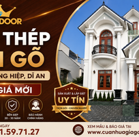 Cửa Thép Vân Gỗ Tại Tân Đông Hiệp, Dĩ An   Báo Giá Mới