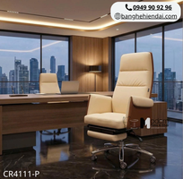 Ghế giám đốc ngả lưng có gác chân CR4111-P tại HCM
