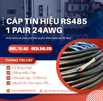 Cáp tín hiệu RS485 24AWG 1 Pair chuẩn  Altek Kabel