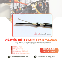 1 Cáp tín hiệu RS485 24AWG 1 Pair chuẩn  Altek Kabel