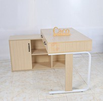 Bàn Nhân Viên Gỗ Công Nghiệp MDF Phủ Melamine Màu Vàng
