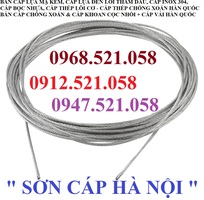 Cáp lụa, cáp thép, cáp bọc nhựa, cáp vải Hà Nội 0968521058 Cáp Thép Thanh Sơn SN 9 ngõ 235 Ngọc Hồi