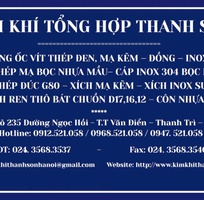 8 Cáp lụa, cáp thép, cáp bọc nhựa, cáp vải Hà Nội 0968521058 Cáp Thép Thanh Sơn SN 9 ngõ 235 Ngọc Hồi