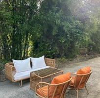3 Bộ bàn ghế sofa mây nhựa