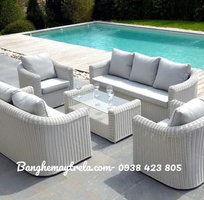 6 Bộ bàn ghế sofa mây nhựa