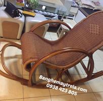4 Ghế bập bênh đan kín mây tự nhiên