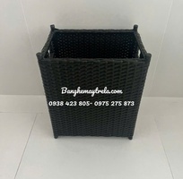 Giỏ đựng khăn spa mây nhựa