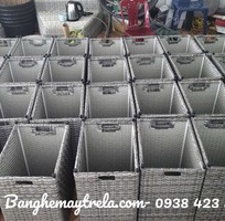 2 Giỏ đựng khăn spa mây nhựa