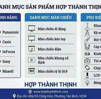 Cung cấp màn chiếu, máy chiếu