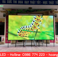 Dự Án Màn Hình LED Trường Học P3.076 Outdoor 3840Hz Tại THCS Phú Lâm, Tuyên Quang