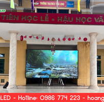 5 Hoàn Thành Lắp Đặt Màn Hình LED P3.076 Outdoor 3840Hz Tại Trường THCS Thái Long, Tuyên Quang