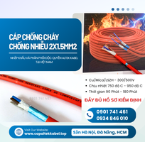 2 Dây cáp chống cháy chống nhiễu 2x1.5 Altek Kabel sẵn Long An, An Giang, Đồng Tháp