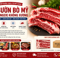 1 Dẻ Sườn Bò Mỹ Nhập Khẩu Chuẩn USA