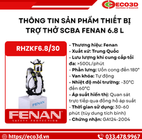 SCBA FENAN 6.8L   Thiết Bị Bảo Hộ Hô Hấp Đáng Tin Cậy