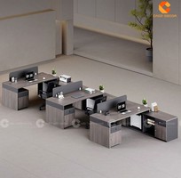 Bàn Làm Việc Nhân Viên Gọn Gàng, Hiện Đại
